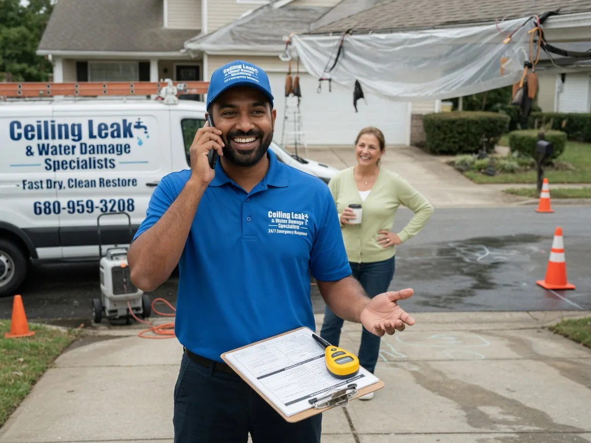 Ceiling Leak Cleanup Marilla, NY FAQs